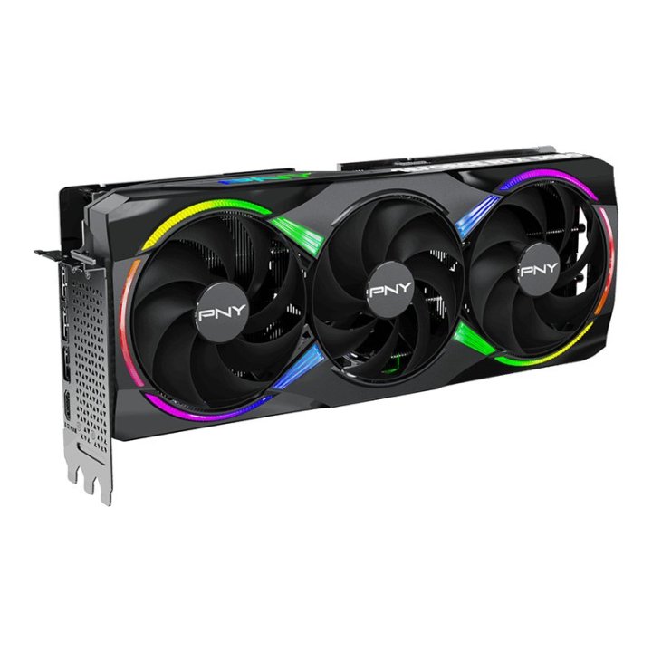 Vga Pny Geforce Rtx 5080 Argb Oc 16gb Ddr7 3xdp 1xhdmi Reloj 2300mhz Cuda 10752 256bit 360w