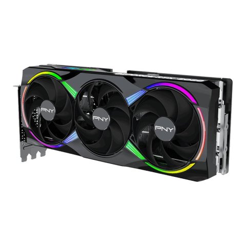 Vga Pny Geforce Rtx 5080 Argb Oc 16gb Ddr7 3xdp 1xhdmi Reloj 2300mhz Cuda 10752 256bit 360w
