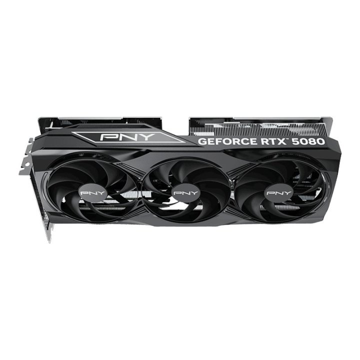 Vga Pny Geforce Rtx 5080 Oc 16gb Ddr7 3xdp 1xhdmi Reloj 2300mhz Cuda 10752 256bit 360w