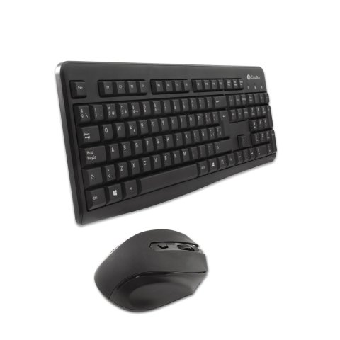 Teclado Y Mouse Wireless Coolbox Coo-ktr-02w 2.4ghz Mouse 1600dpi 4 Botones