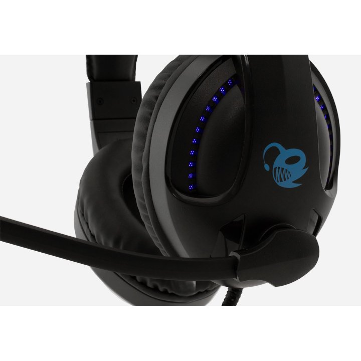 Headset Gaming Deep Gaming Deepblue G4 Con Cable Jack Iluminacion Azul