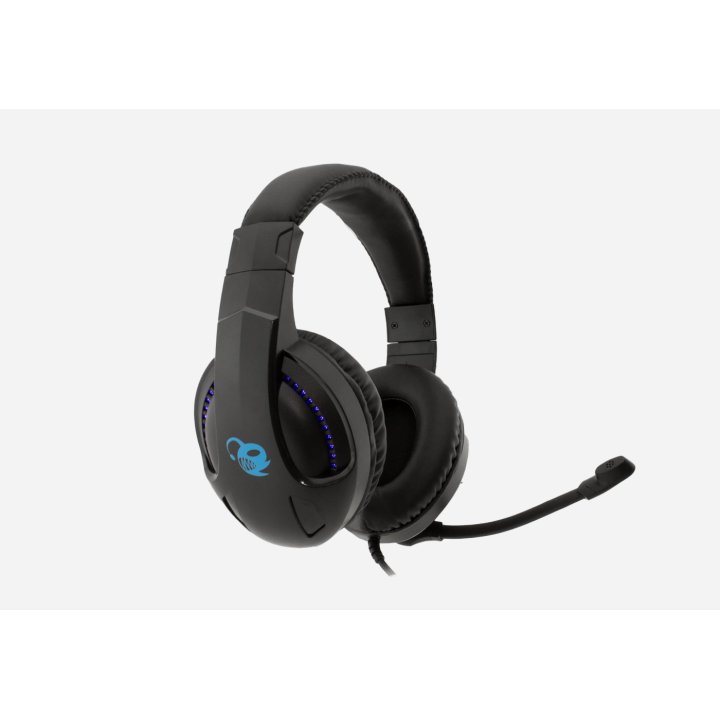 Headset Gaming Deep Gaming Deepblue G4 Con Cable Jack Iluminacion Azul