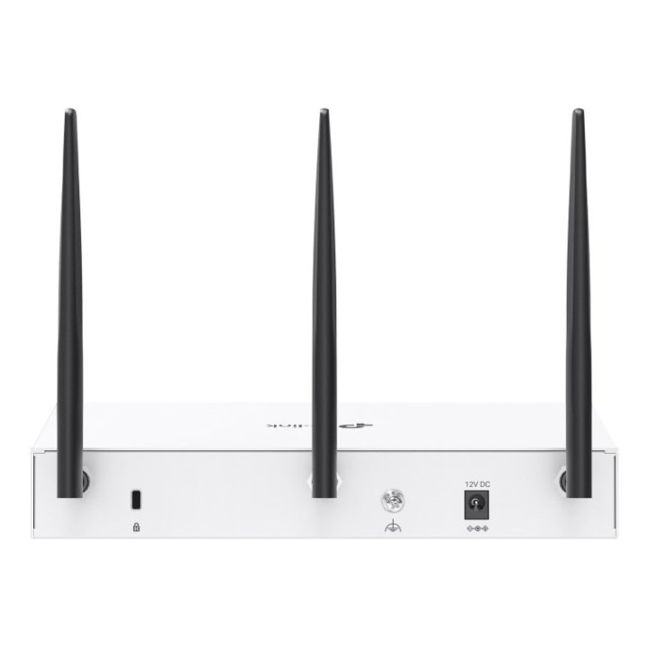 Router Vpn Wifi 6 Tp-link Festa Fr365 Ax3000  5xlan Gb 1xsfp 1xusb Openvpn Metalico Blanco