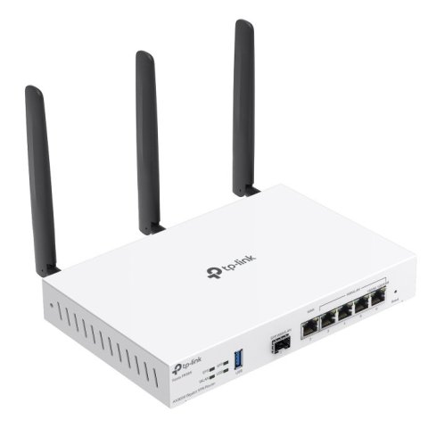 Router Vpn Wifi 6 Tp-link Festa Fr365 Ax3000  5xlan Gb 1xsfp 1xusb Openvpn Metalico Blanco