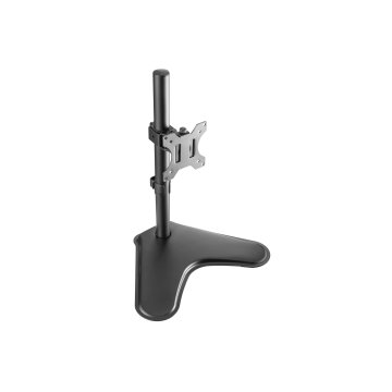 Soporte De Mesa Con Base Equip 650122 Para 1 Pantalla 13"-32" Inclinable +45§ -45§ Y Giratorio 180§ Hasta 8kg Vesa 100x100 2