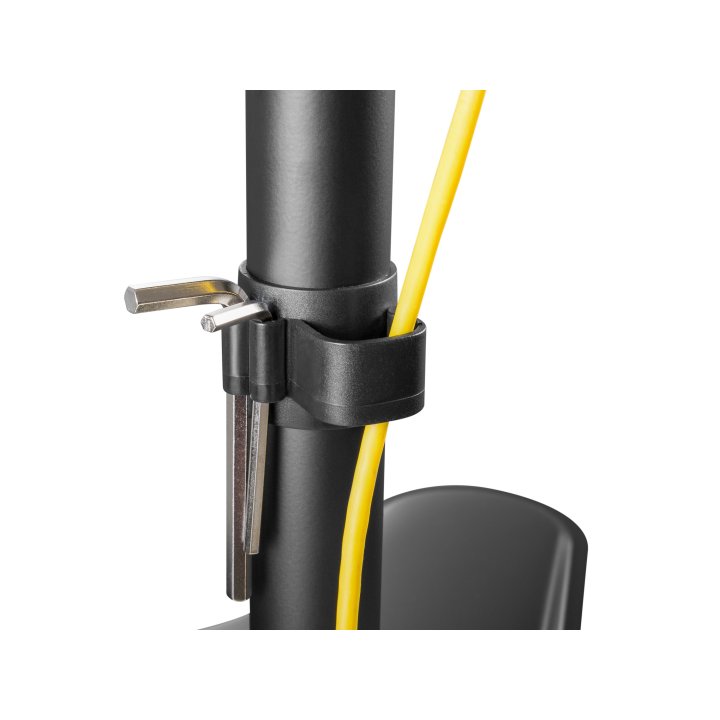 Soporte De Mesa Con Base Equip 650122 Para 1 Pantalla 13"-32" Inclinable +45§ -45§ Y Giratorio 180§ Hasta 8kg Vesa 100x100