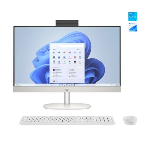 (km0) Ordenador All In One Hp 24-cr0057ns I3-1315u 23.8" Fhd 8gb 512ssd Wifi Bluetooth W11 Teclado Y Mouse Hp 710 Incluido Ca