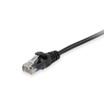 Latiguillo U utp Cat.6a Libre Halogenos 5m Color Negro Equip 603055
