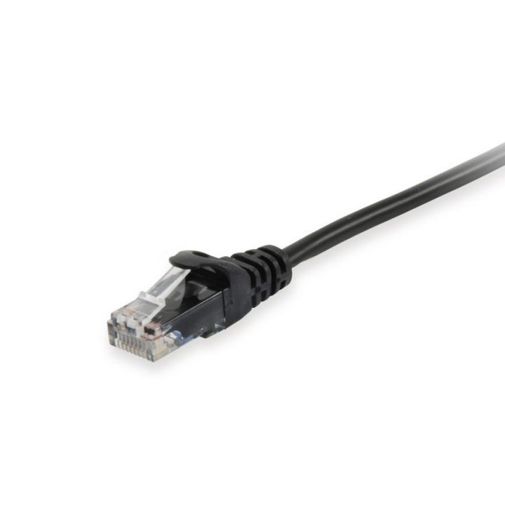 Latiguillo U utp Cat.6a Libre Halogenos 1m Color Negro Equip 603052