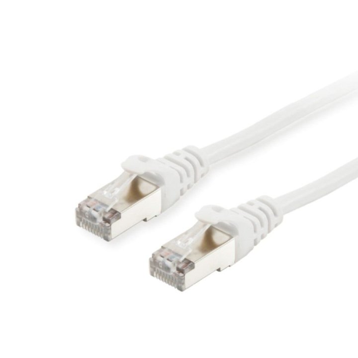 Latiguillo Apantallado S ftp Cat.6 Libre Halogenos 7.5m Color Blanco Equip 605515