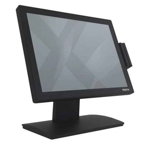 Ordenador Tpv Approx Apptpv04capvfd Negro 15" Tactil Resistiva 1024x768 Intel Celeron N5105 4gb Ddr4m.2 64gb Lector De Tarjet