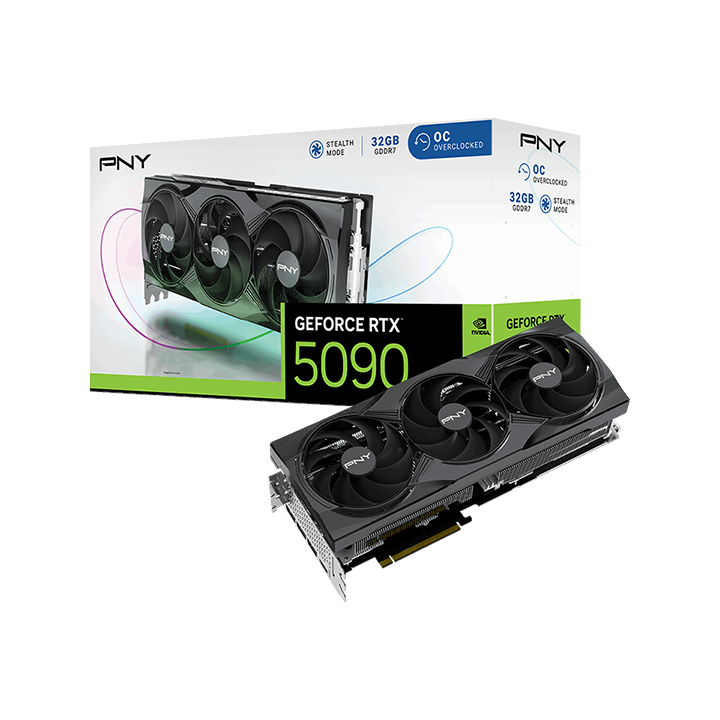 Vga Pny Geforce Rtx 5090 32gb Ddr7 3xdp 1xhdmi 2.01 Ghz Cuda 21760 512bit 575w