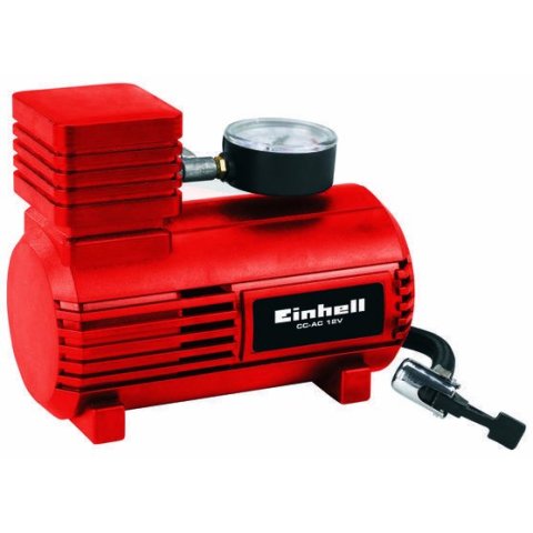(km0) Compresor Electrico Einhell Cc-ac 12v Conexion 12v 2.9m Manometro 0-18bar 3 Adaptadores Cash30