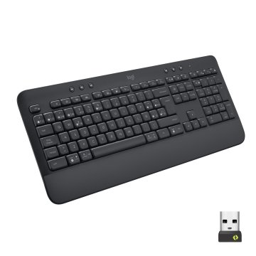 Teclado Logitech Bluetooth K650 Signature Graphite 920-010917