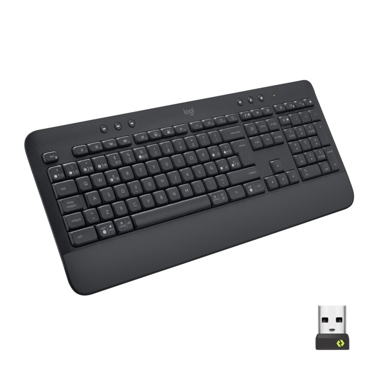 Teclado Logitech Bluetooth K650 Signature Graphite 920-010917