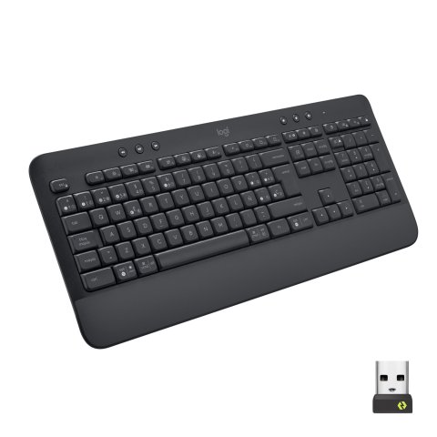 Teclado Logitech Bluetooth K650 Signature Graphite 920-010917