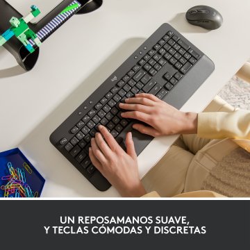 Teclado Logitech Bluetooth K650 Signature Graphite 920-010917 2