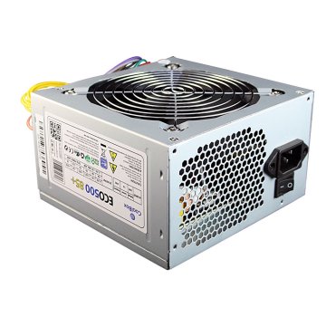 Fuente De Alimentacion Coolbox 500w Eco-500 85+ Potencia Max Con Certificación 80plus Bronze