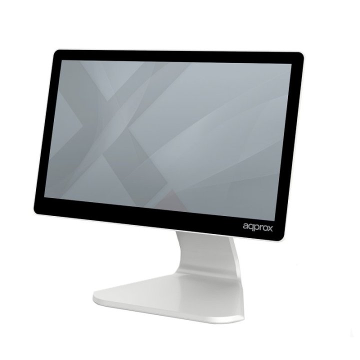 Ordenador Tpv Approx Apptpv05wh+g8 White 15.6" Tactil Capacitivo Celeron J4125 Qc 8gb Ssd 256gbwifi Bt Visor 10.1"