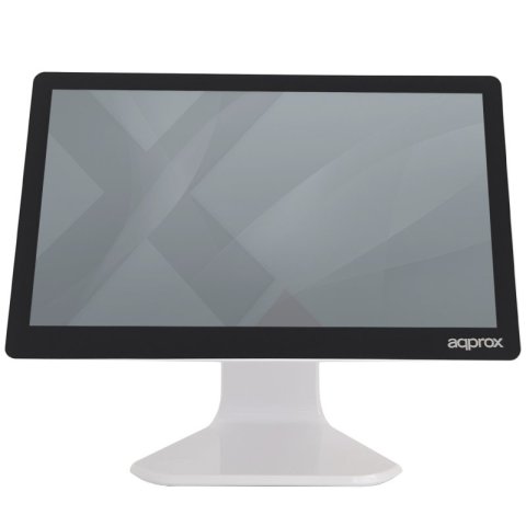 Ordenador Tpv Approx Apptpv05wh+g8 White 15.6" Tactil Capacitivo Celeron J4125 Qc 8gb Ssd 256gbwifi Bt Visor 10.1"