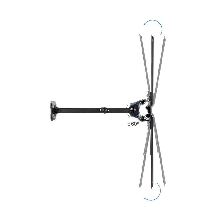 Soporte De Pared Tooq Lp1356tn-b Para Pantalla...
