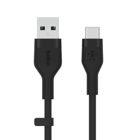 Cable Belkin Cab008bt3mbk Usb-a A Usb-c Boostcharge Flex 3m Color Negro Silicona