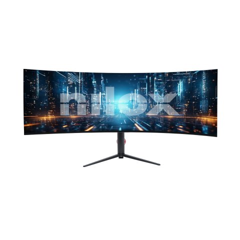 Monitor 49" Curvo Usb-c Dp Hdmi Nilox Nxm49crvdc Dqhd 5120x1440 1ms 144hz 2x3w Vesa 100x100 Pivotante Regulable