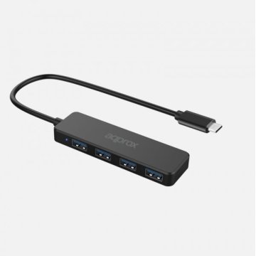 Hub Usb-c Approx Appc54 A 4xusb-a 3.1