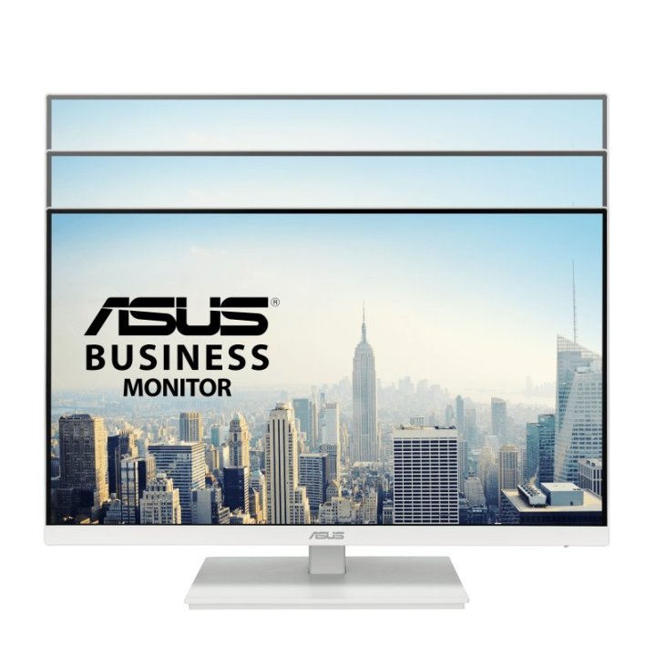 Monitor 24" Dp Hdmi Vga Asus Va24eqsb-w Blanco Fhd 75hz 1ms 350cd m 2xusb Jack Altavoces  