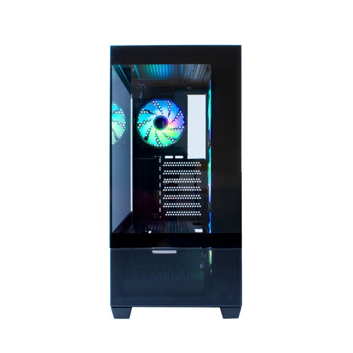 Caja Atx Gaming Ga250 Coolbox Coo-cha-ga250-0 Cristal 4xvent.argb Grafica 400mm