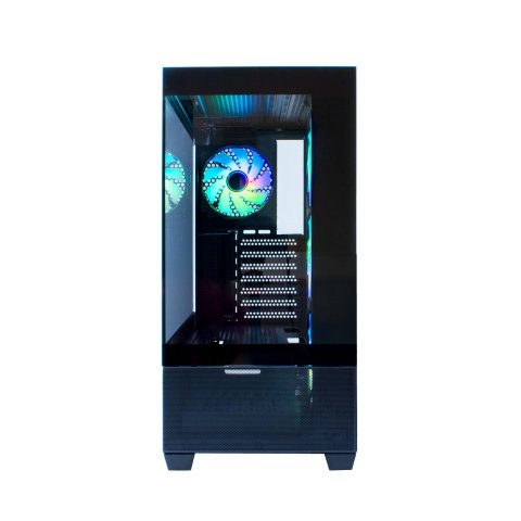 Caja Atx Gaming Ga250 Coolbox Coo-cha-ga250-0 Cristal 4xvent.argb Grafica 400mm