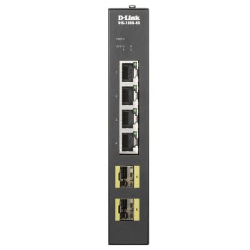 Switch Industrial D-link Dis-100g-6s Sin Gestion 4p Giga Base-t 2x Giga Sfp  2
