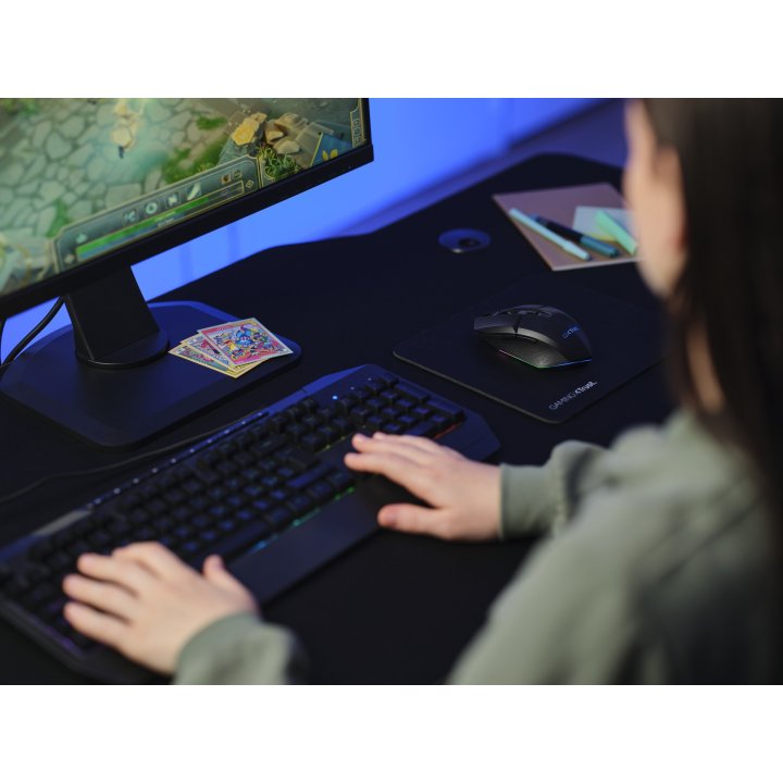 Bundle Gaming Trust Gxt 112 Compuesto Por Raton Inalambrico Felox+alfombrilla 25070