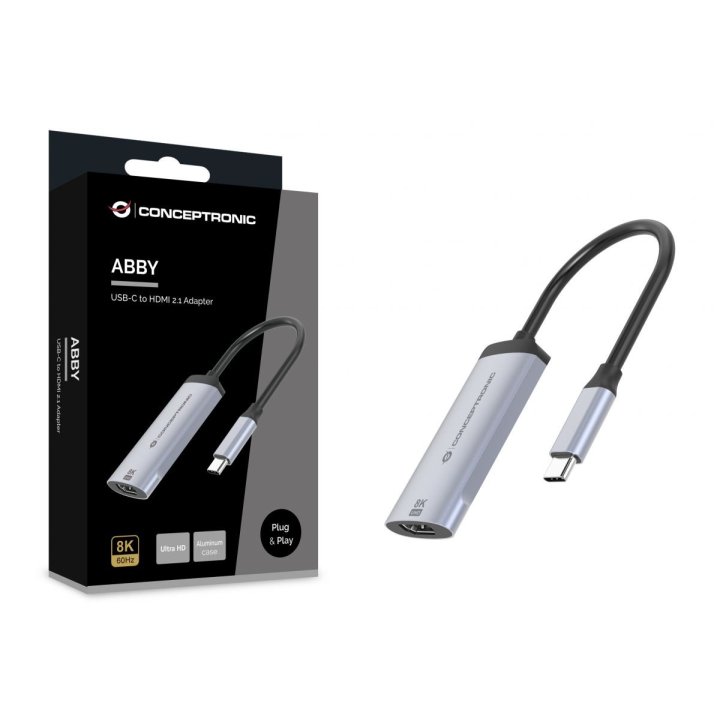 Adaptador Usb-c A Hdmi 2.1 Conceptronic 8k 60hz...