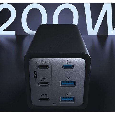 Cargador Conceptronic 200w 
Usb-cx4 Usb-ax4...