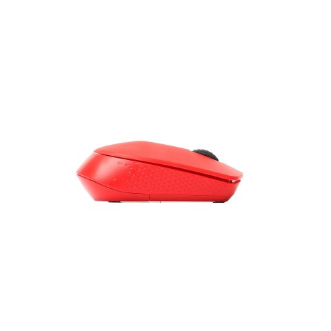 Mouse Rapoo Wireless Y Bluetooth M100 Silent 2.4g Ghz Bt 4.0 Usb 3.0 3 Botones 1300 Ppp Rojo