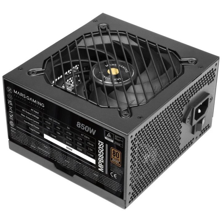 Fuente De Alimentacion Mars Gaming 850w...