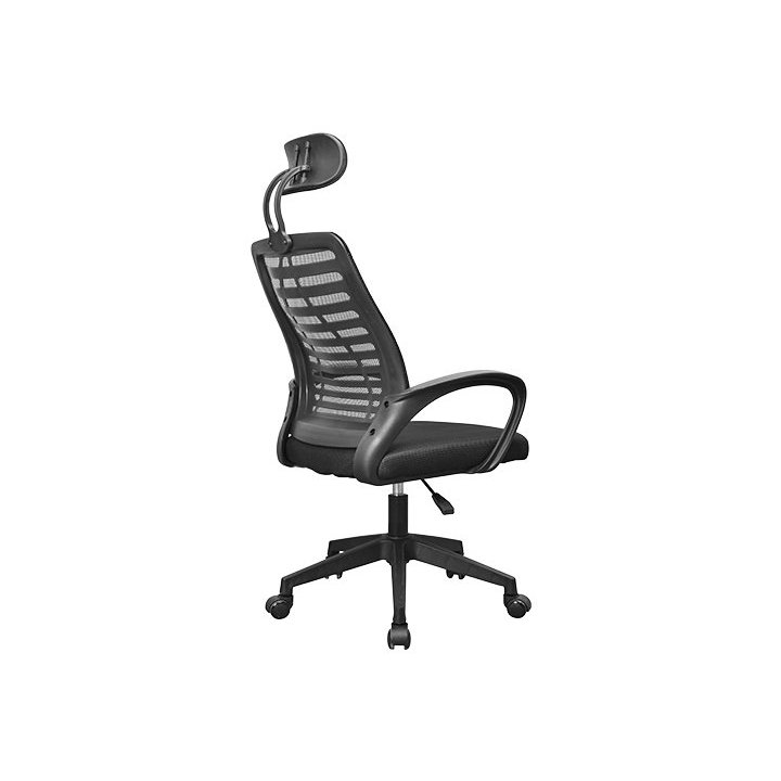 Silla Ergonomica Mars Gaming Mgcergobbk Negro Respaldo En Malla Transpirable Reposacabezas Ajustable