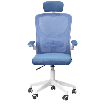 Silla Ergonomica Mars Gaming Mgcergopluswbl Azul Y Blanco...