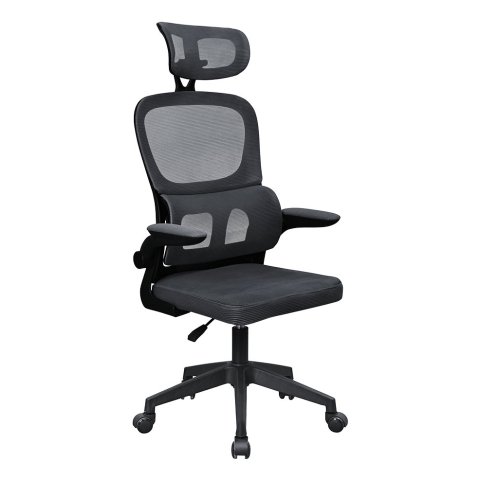 Silla Ergonomica Mars Gaming Mgcergoprobk Malla Transpirable Soporte Lumbar Gris