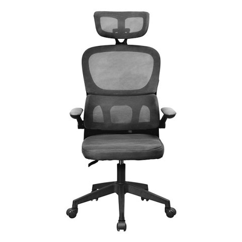 Silla Ergonomica Mars Gaming Mgcergoprobk Malla Transpirable Soporte Lumbar Gris