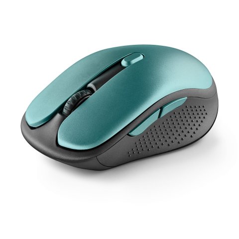 Mouse Ngs Wireless Evorustice Recargable Con Teclas Silenciosas Azul Hielo