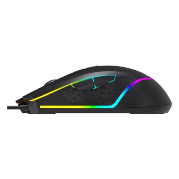 Mouse Unykach Gaming Nova M244 6400dpi Iluminacion Rgb  2