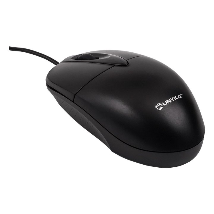 Teclado Y Mouse Unykach Oem 1200dpi Negro Mate