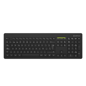 Teclado Y Mouse Unykach Wireless Mk212 Pro Slim 2.4g 1600dpi Nano Receptor Ultradelgado 2