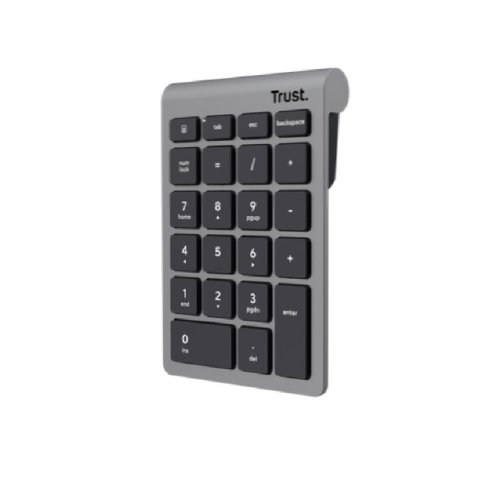 Teclado Numerico Trust Xalas Silver Wireless 22...