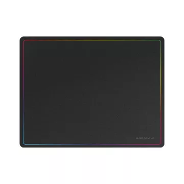 Alfombrilla Mars Gaming Mmp124 Superficie Nano-textil Diseño Rainbow 360x260mm Color Negro