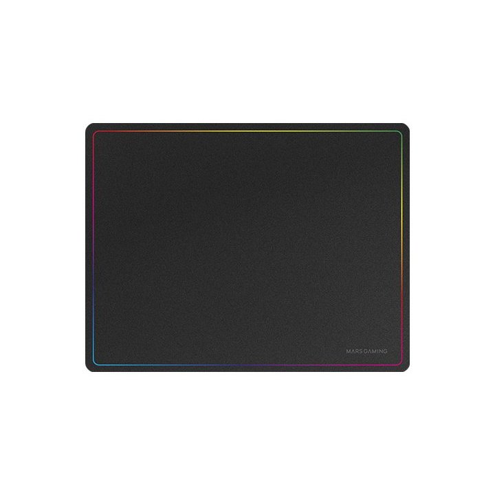 Alfombrilla Mars Gaming Mmp124 Superficie Nano-textil Diseño Rainbow 360x260mm Color Negro