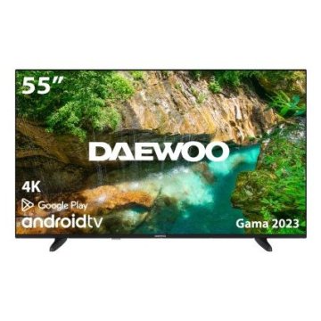 Televisor 55" Daewo 55dm62ua 4k Uhd 3xhdmi 2xusb Android Tv 11 Vesa 200x200