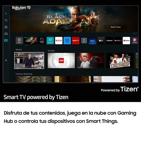 Televisor 75" Samsung Tu75cu8075u Crystal 4k Uhd 3xhdmi 2xusb Bt  Rj45 Smart Tv Tizen Vesa 400x400